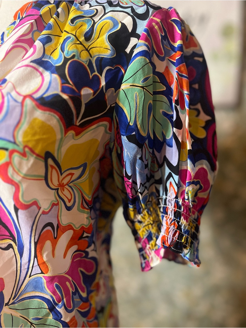 Robert Graham Multicolor Floral Headband Pink Blue Yellow White - Picture 4 of 11